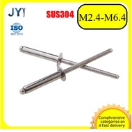 304 stainless steel blind rivets, open rivet screws M2.4/M3/M3.2/M4/M5/M6/M6.4【SZ-JY888】gd