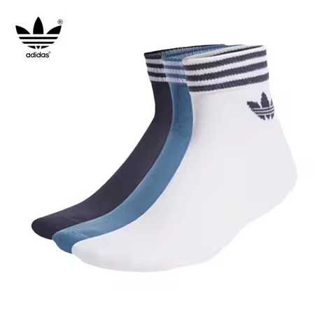 adidas Originals Unisex Youth 3-Pack Crew Socks Breathable Comfortable Running Training Casual Athle
