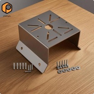 [prettyia] 90 Degree Stainless Steel Corner Bracket Silver Finish 90-Degree Angle Mounting Bracket