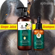 ZENSHOW Herbal Ginger Shampoo Hair Growth Shampoo Ginger Juice Hair Regrowth Shampoo Hair Loss Treatment Shampoo