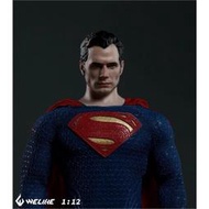 🆘優惠特價 最後一隻🆘 welike toys 人間之神 黑夜使者 超人 蝙蝠俠 1/12 可動人偶 dc 正義聯盟