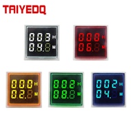 industrial LED Digital Display Square HOURS Indicator Timer 0-999H AC220-380V AD101-22HRS GQOD