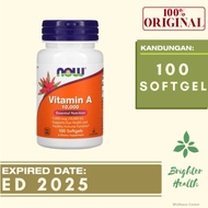 MATA Now vitamin A 10000 IU 10000 IU 100 softgel Essential Nutrition Eye Health Eye Health