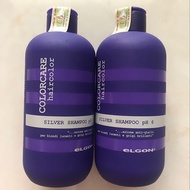 Dầu gội tím khử vàng Elgon silver shampoo 300ml (khử ánh sắc vàng cho tóc nhuộm tẩy)