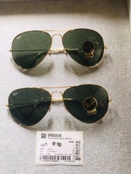 Ray Ban Sunglasses rb3025 size 55mm 58mm 62mm