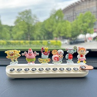 SpongeBob SquarePants Temporary Parking Number Plate Cute Creative Personalized Moving Car Phone Pla
