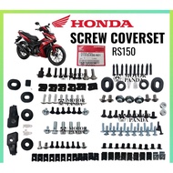 HONDA RS150 RSX 150 RS150R RS 150 RS150 R FULL COVER SET SCREW BODY SKRU COVER SCREW SET SKRU ORIGINAL