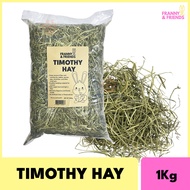 Franny & Friends Timothy Hay 1KG Minibale Bulk Rabbit Hay Guinea Pig Hay Chinchilla Hay High Fiber