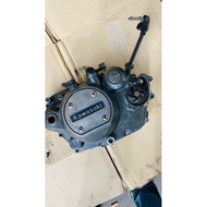 kawasaki krz150 clucth cover houzing n power valve shaf set gear waterpum fan