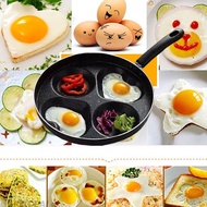 4-hole Egg Frying Pan Using Induction Hob