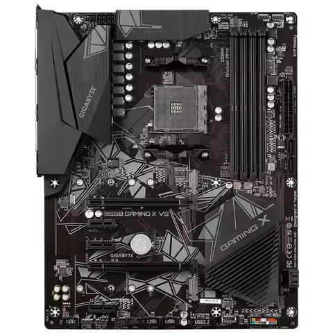 FOR GIGABYTE B550 GAMING X V2 motherboard AMD For B550 AM4 ram ddr4 compatible Ryzen 7 5800X3D 5 560