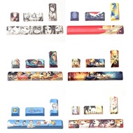 4PCS PBT Keycap One Piece Sublimation Mechanical Keyboard FGF