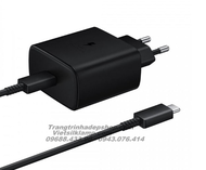 Củ sạc nhanh chính hãng Samsung 45W Đen