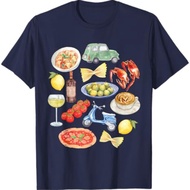 Italy Aesthetic Watercolor Vibes Graphic T-Shirt