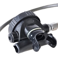 Underwater Regulator Second Stage Molded Second Stage Underwater Regulator Breathing Converter Black