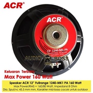 Promo Speaker 12 Inch Acr 1240 - Pa Classic Speaker Acr 1240 12 Inch -