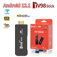 TV98 TV Stick Android 12.1 Home Theater For Full TV HD 4K 3D 4G 5G Dual WiFi RK3228A 2GB 16GB Iptv Smart TV BOX