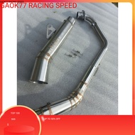 Exhaust muffler pipe full system exhaust kou modenas ct100 ct110 ct115 gt128 wave dash 110 125 ex5 d
