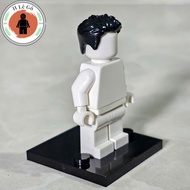 New black Korean gangster Hair Accessories for Men's Minifigure