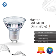 Philips Essential Non-dimmable LED GU10 / Master Dimmable LED GU10