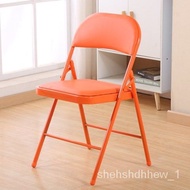 🥇[in stock]🥇简易凳子靠背椅家用折叠椅子便携办公椅会议椅电脑椅餐椅宿舍椅子