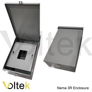 NEMA 3R weatherproof and Nema 1 Enclosure for bolt on & plug in circuit breaker 2 pole boston brand