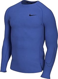 DD1990-480 M NP DF Tight TOP LS Sweatshirt Men's Game Royal/Black/Black, 3XL