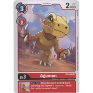 Digimon Agumon Card - BT4-008 - Common