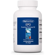 Allergy Research Group EPO - Evening Primrose Oil for Men & Women, for Dry Eyes, Omega-6, GLA Gamma-
