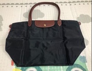 Longchamp袋, 深灰色, 可上膊