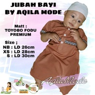 (AM-007) Robe | Koko BABY BOYS | New BORN BABY AQIQAH KOKO CLOTHES FOR BOYS