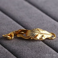 Accessories s925 Silver diy Hanging Gold-Plated Ancient Method Silver Gold Feather Pendant Pendant J
