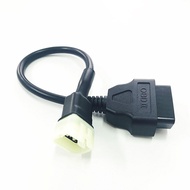 For Kawasaki 6Pin OBD2 Motorcycle OBD Diagnostic Scanner Cable Adapter Connector