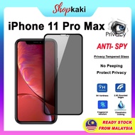 (Stock Clearance) Shopkaki iPhone 11 Pro Max Privacy Tempered Glass / Anti Spy Screen Protector