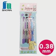 【日本正版授權】寶可夢 Juice 果汁筆 0.38mm 日本製 原子筆 神奇寶貝