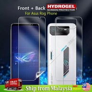 ASUS ROG Phone 5 / 5 Pro / 5 Ultimate / ROG Phone 3 / ROG Phone 2 / ROG Phone Hydrogel Screen Protec
