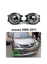 a pair for TOYOTA  AVANZA 2008 2009 2010 2011 fog lamp fog light front bumper lamp light