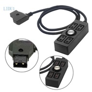 LIDU1 D-tap Splitter Cord D-TAP to 4port D-tap Camera Power Cable D-TAP Distributor