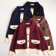 日本 Ne-net NYA 純色彈性冷棉 長袖 有領 外套