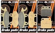 SYUU Motorcycle ATV Replacement Front and Rear Brake Pads Brakes for Suzuki LTR 450 LT-R 450 ZK Quad
