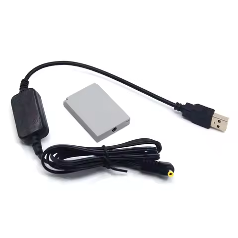 4.2V USB Power Cable+DR-30 DC Coupler NB-5L Dummy Battery for Canon Powershot S100 SD970 SD990 SX200