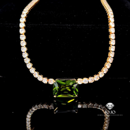 D70 Dây chuyền nữ đính đá CZ cao cấp sáng lấp lánh-JOJO Women Jewelry Trang Sức