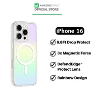 AMAZINGthing Minimal Mag For iPhone 16 / 16 Plus / 16 Pro / 16 Pro Max 6.6Ft Drop Proof Phone Case