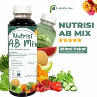 DELP4N Pupuk Nutrisi AB Mix Sayuran Buah Cabe Bunga Cair 250ml Pekat