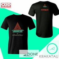 Zione Store // KAOS SIN KRAKATAU STOKIS 100%COTTON COMBED30S