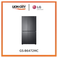 LG GS-B6472MC 647L side-by-side-fridge with Linear Compressor in Matt Black