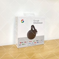 現貨 全新正貨一年保養 Google 谷歌 Chromecast 3 串流播放裝置 黑色