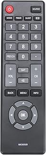 NH305UD PERFASCIN Replacement Remote Fit for Emerson TV LC320EM3FA LE240EM4 LE240EM4EN LE290EM4 LE29
