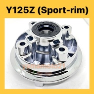 Y125ZR 125ZR Sprocket Hub Complete Set Chrome + Bearing (Sport Rim) Spoket Hub SPOCKET 125Z 125ZR Y125Z Y125 CLUTCH HUB