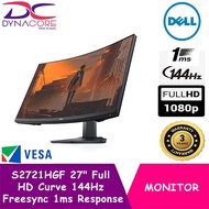 【READY STOCK】Dell S2721HGF 27" Full HD Curve Monitor Gaming 144Hz Freesync 1ms Response